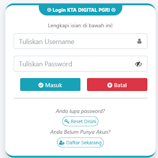 Register PGRI Nias Barat - Persatuan Guru Republik Indonesia Cabang Nias Barat
